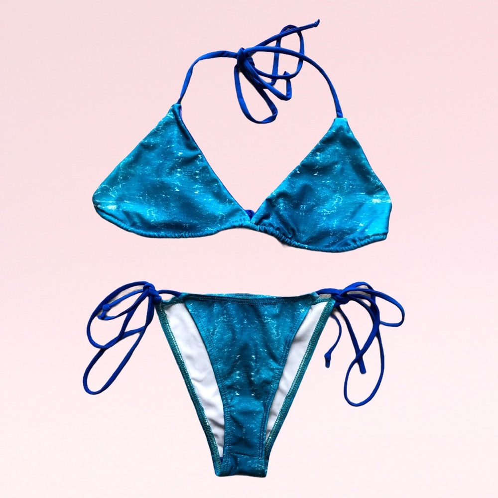 NWT Bikini Set Big Sur Blue